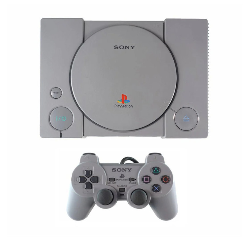(Pre-Owned) Sony PlayStation 1 Fat Console - Grey - ريترو